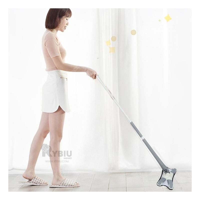 RYBIU IMPORT - Trapeador para el Hogar Mariposa en Plomo Y+Papel de Regalo