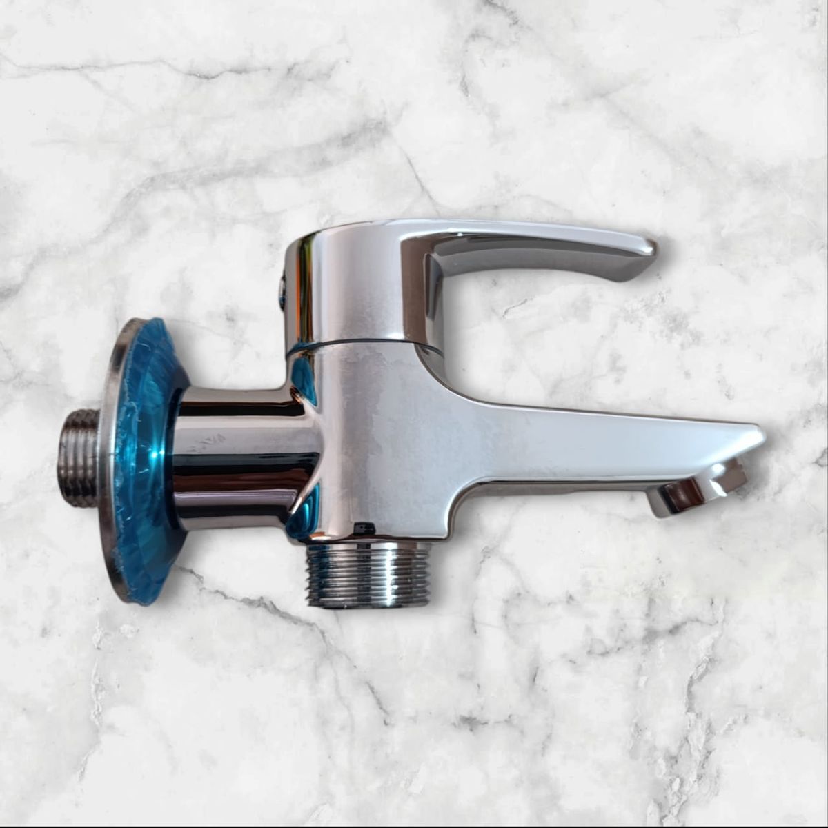 GENERICO - Grifo Llave Botadero Monomando para conectar Lavadora de Latón Cromado