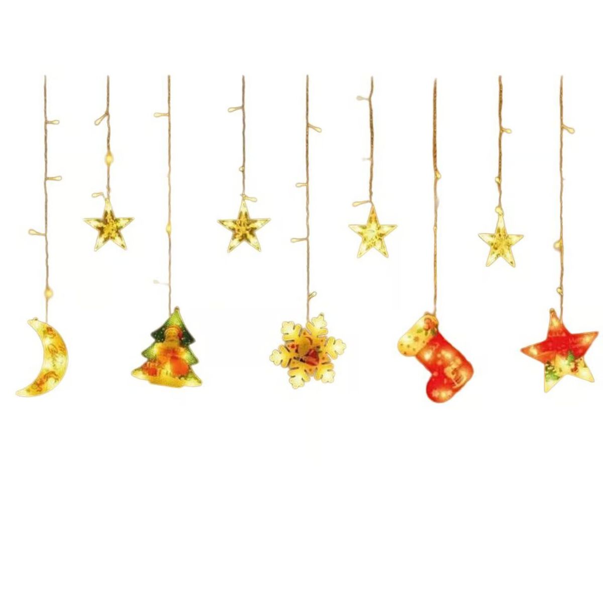 GENERICO - LUCES LED CORTINA GIRNALDA MODELOS VARIOS