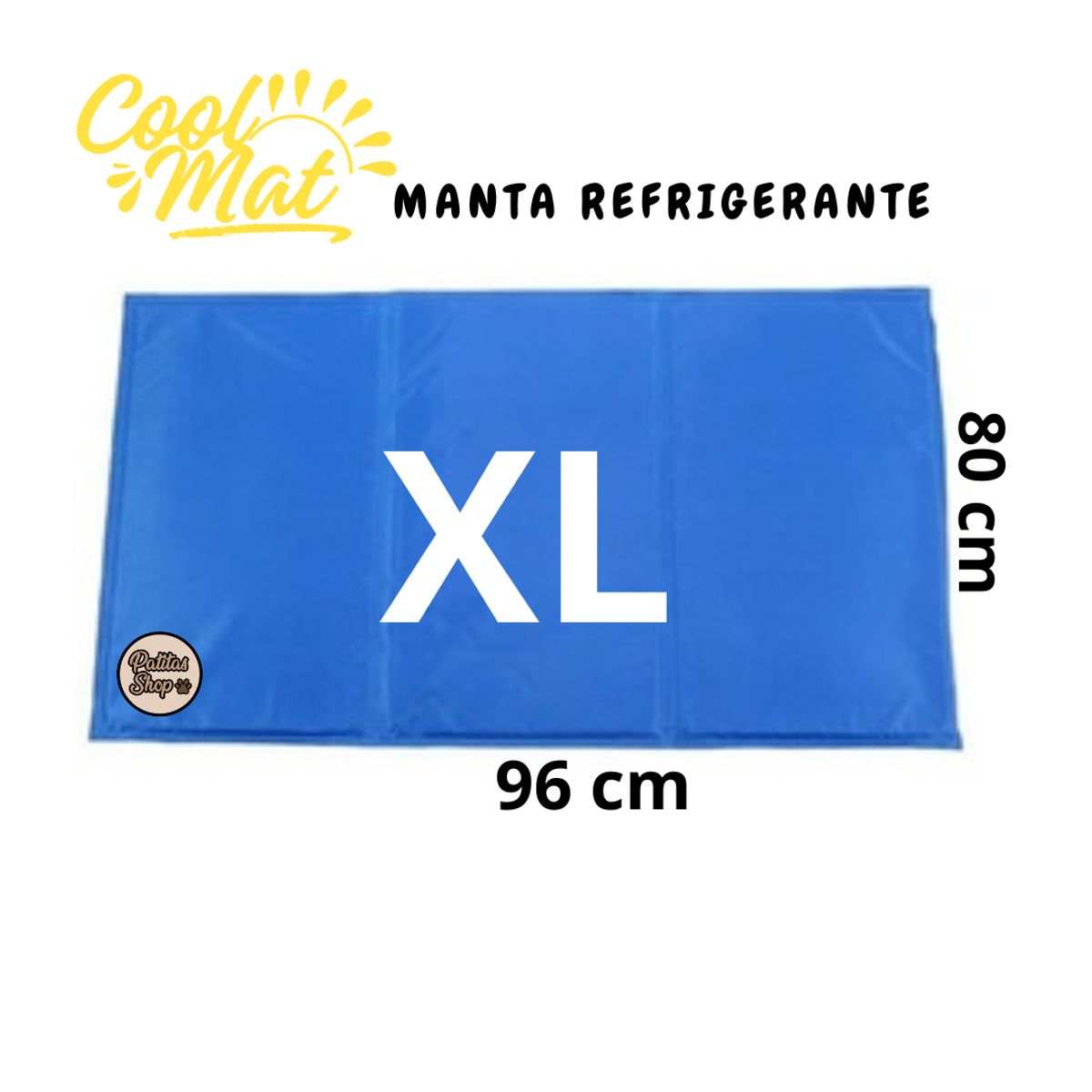 GENERICO - Manta Refrigerante para Mascotas TALLA XL Diseño Fresita
