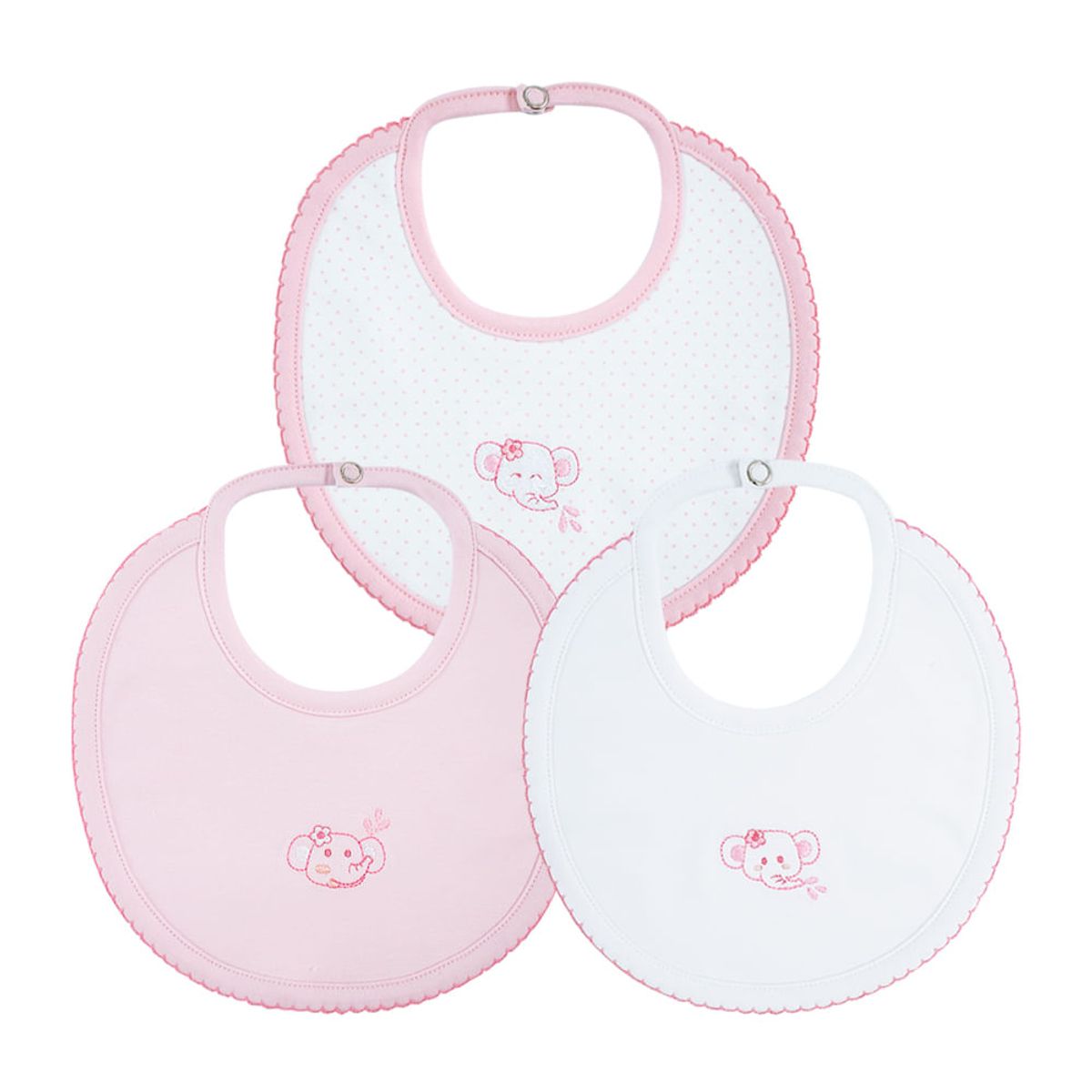 KUKULI - SET BABERO CON BROCHE X3 M0335 UNISEX