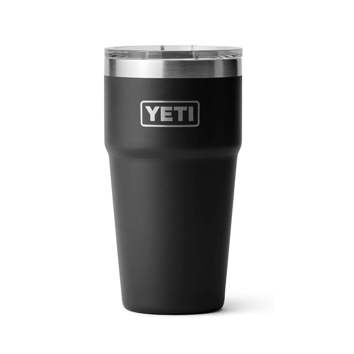 YETI - Vaso de 20oz 600 ml Stackable con Tapa MagSlider color Negro