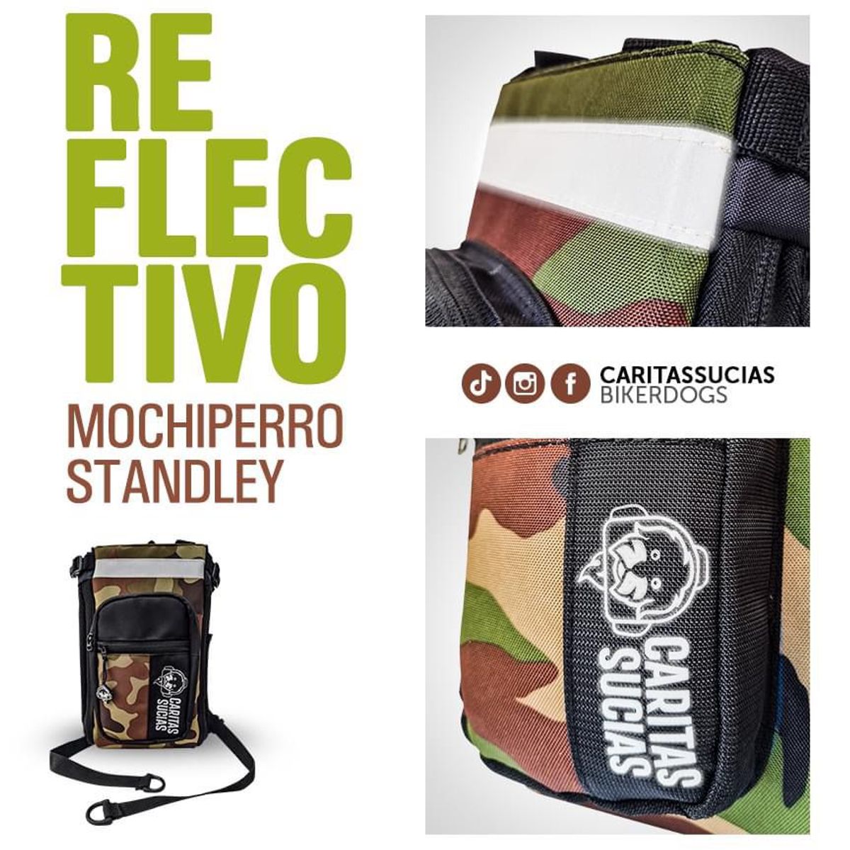 GENERICO - Mochiperro Standley Militar L