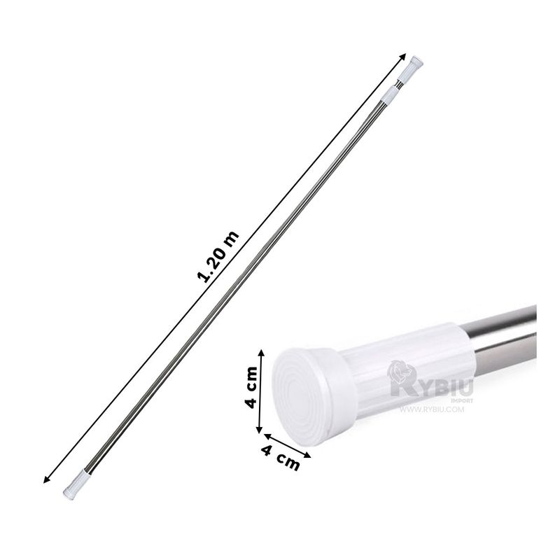 GENERICO - Palo Funcional en 70cm a 120m Plomo Y+Ligas de Regalo