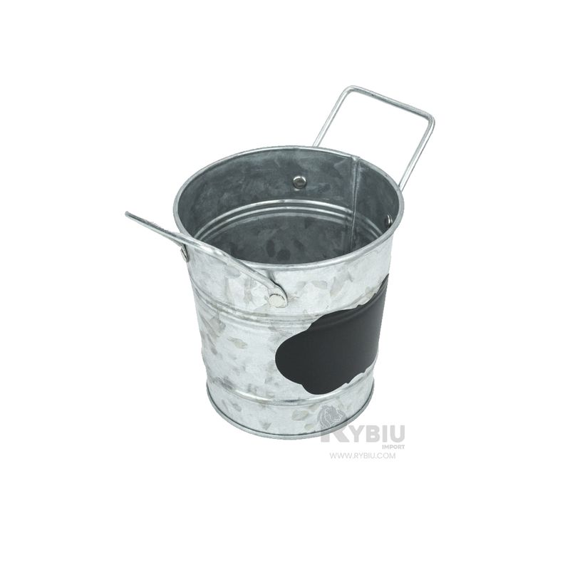 RYBIU IMPORT - Pote Versatil con Nota Nube Plateado Y+Post-it Adhesivos