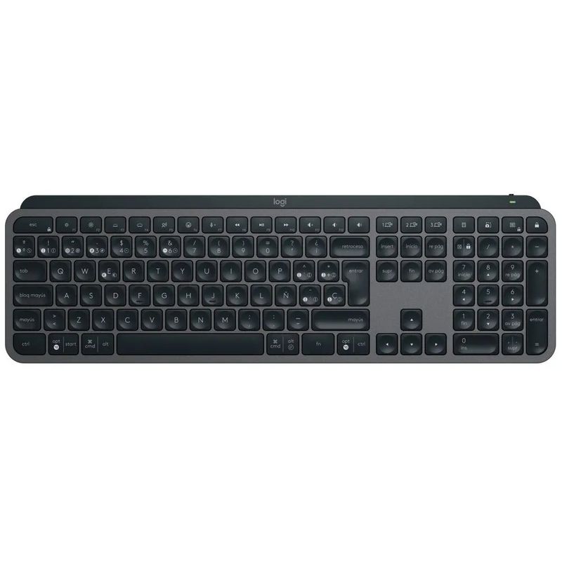 LOGITECH - TECLADO LOGITECH MX KEYS S 920-011561 WIRELESS ILLUMINATED BLUETOOTH