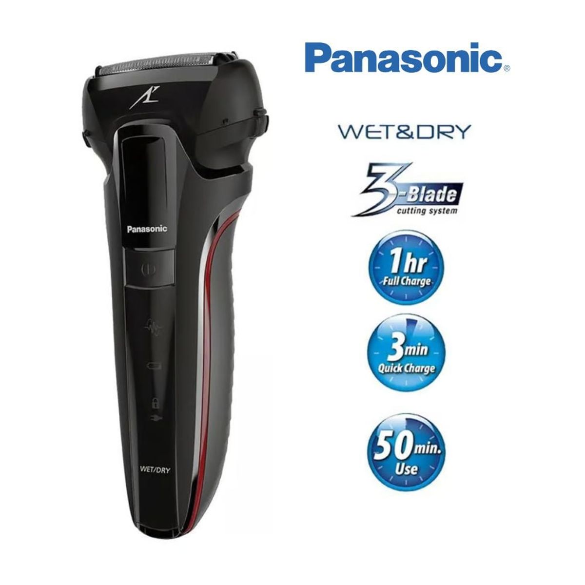 PANASONIC - Afeitadora Panasonic ES-LL21-K503