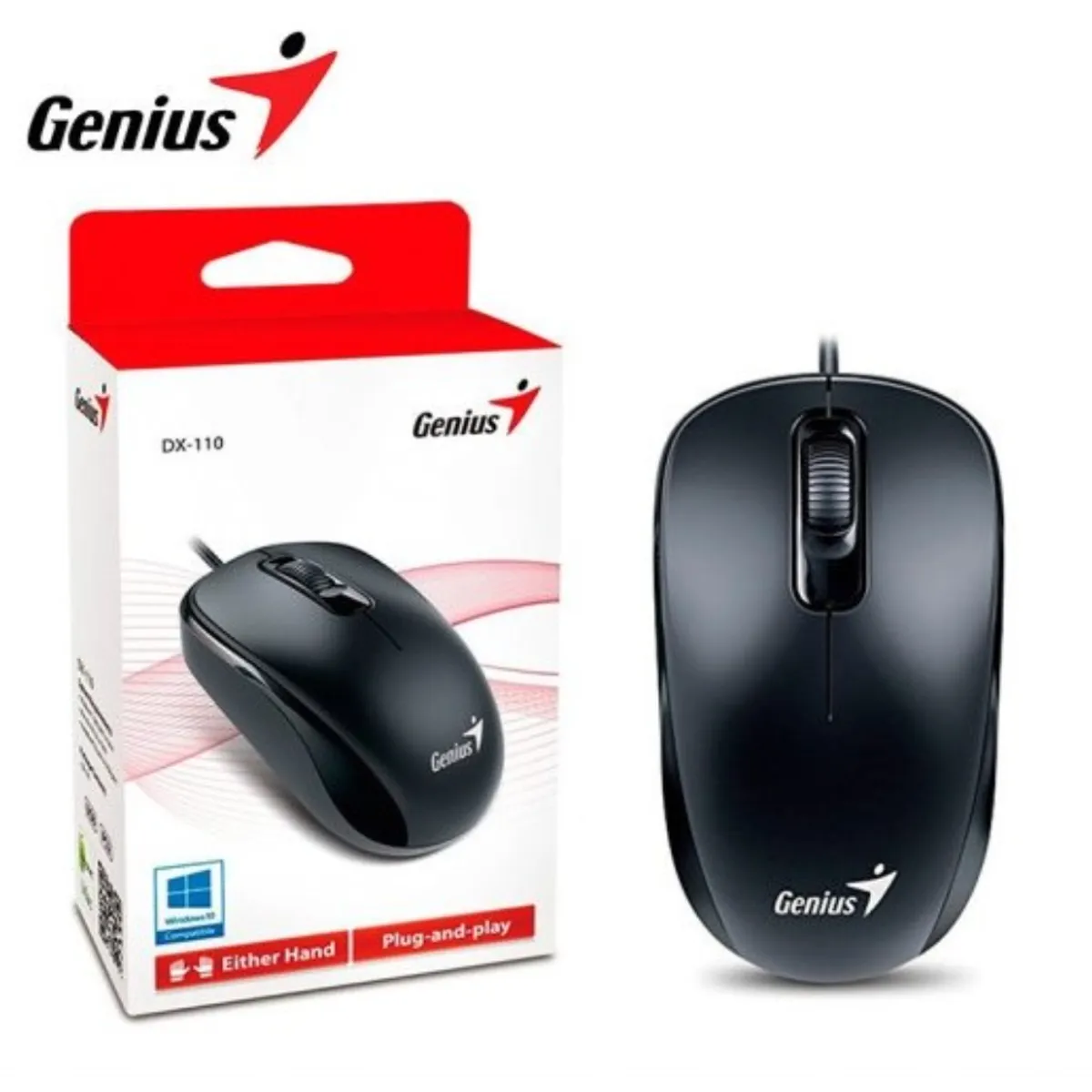 GENIUS - Mouse Genius Dx-110 Negro