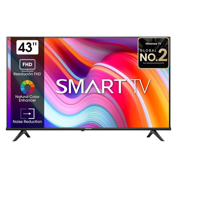 HISENSE - TELEVISOR HISENSE 43 FHD SMART TV 43A4K