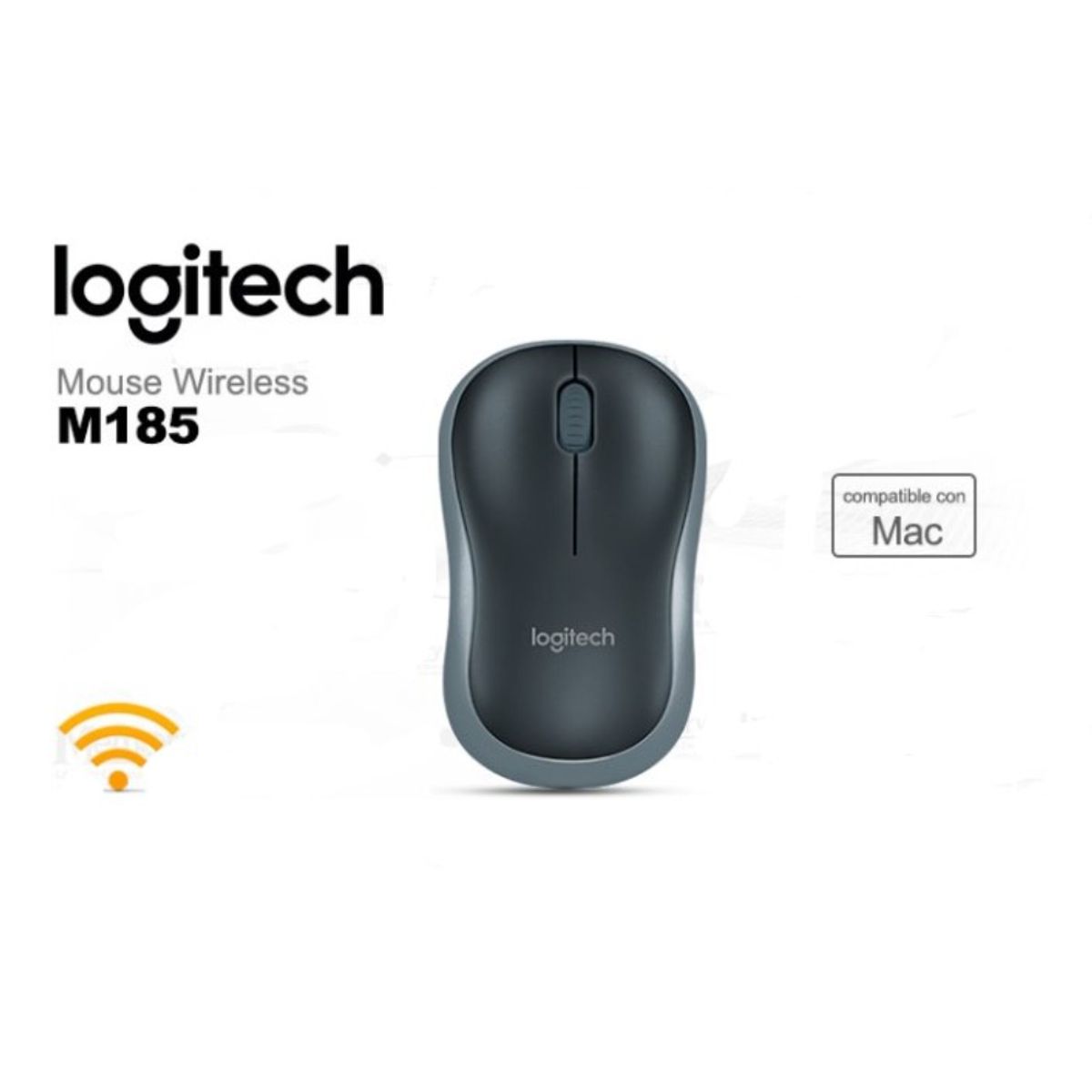 LOGITECH - Mouse Logitech M185 Inalámbrico-Gr