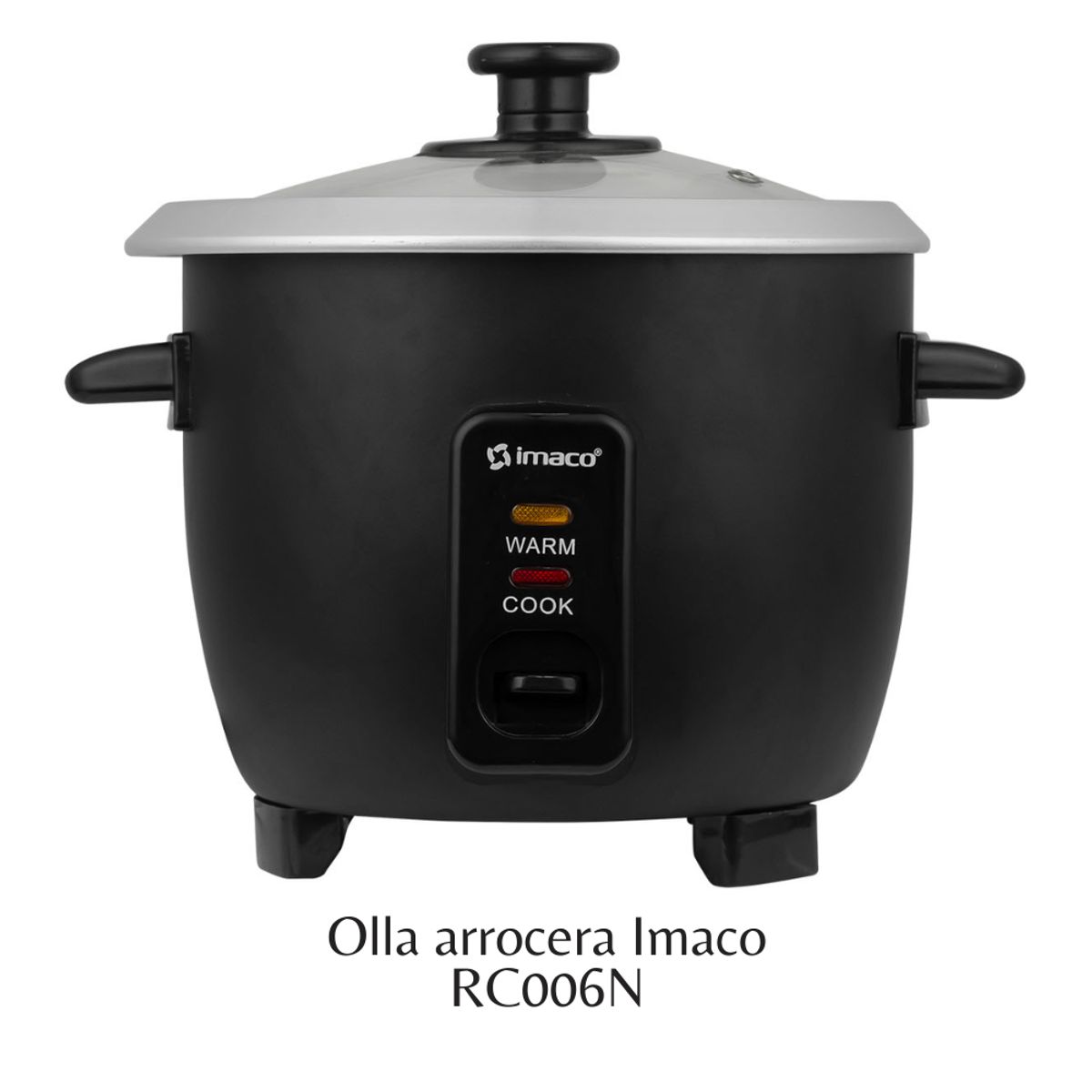 IMACO - Olla Arrocera Imaco 0.6 Litros-Negro