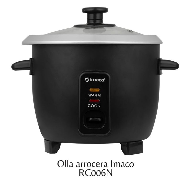 IMACO - Olla Arrocera Imaco 0.6 Litros-Negro
