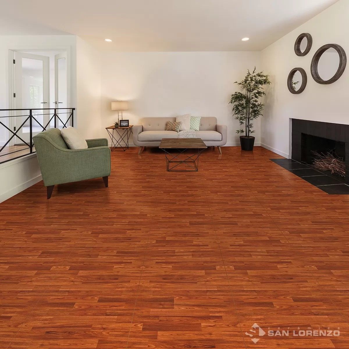 SAN LORENZO - Cerámica Kiara Caramelo comercial 60x60cm 1.48 m2