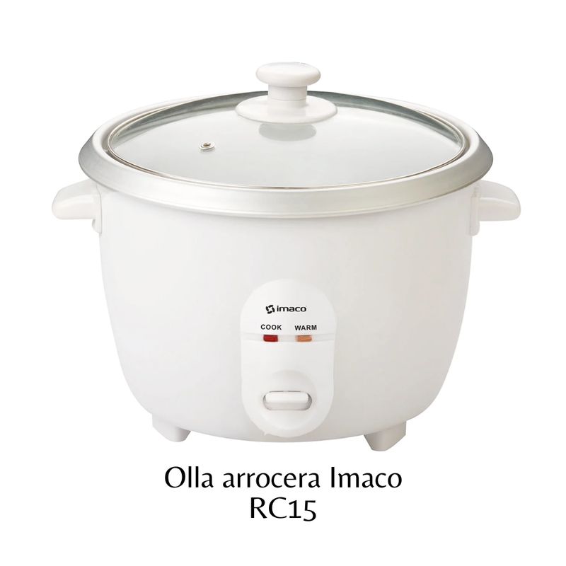 IMACO - Olla Arrocera Imaco 1.5 Lt. - Blanco RC15