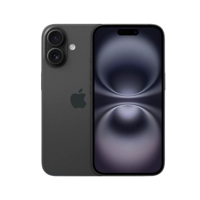 APPLE - APPLE IPHONE 16 128GB BLACK (CHIP FISICO)