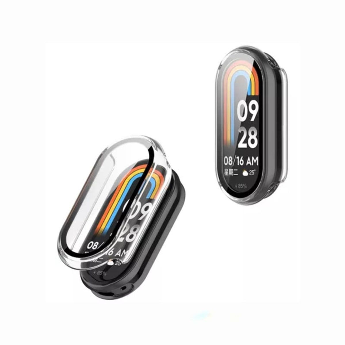 CASE - Bumper Para Xiaomi Smart Band 9 - Transparente