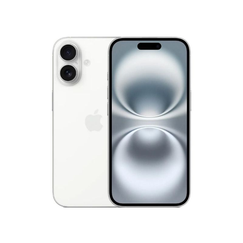 APPLE - APPLE IPHONE 16 128GB WHITE (CHIP FISICO)