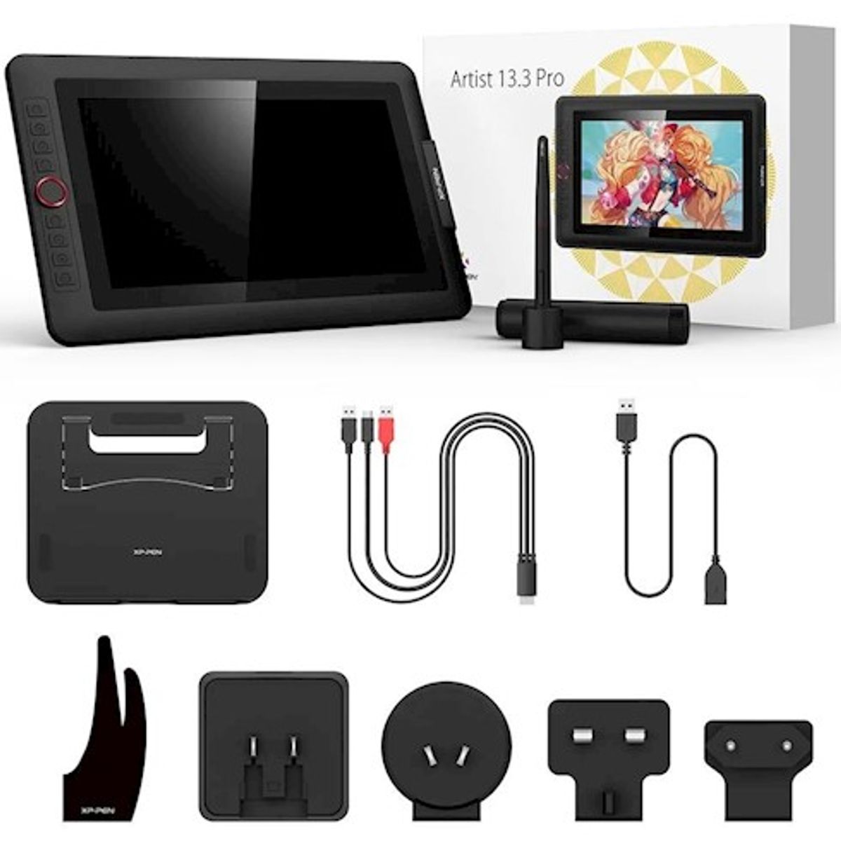 XP PEN - Xp-pen Artist 13.3 Pro Tableta Gráfica De Dibujo Digital