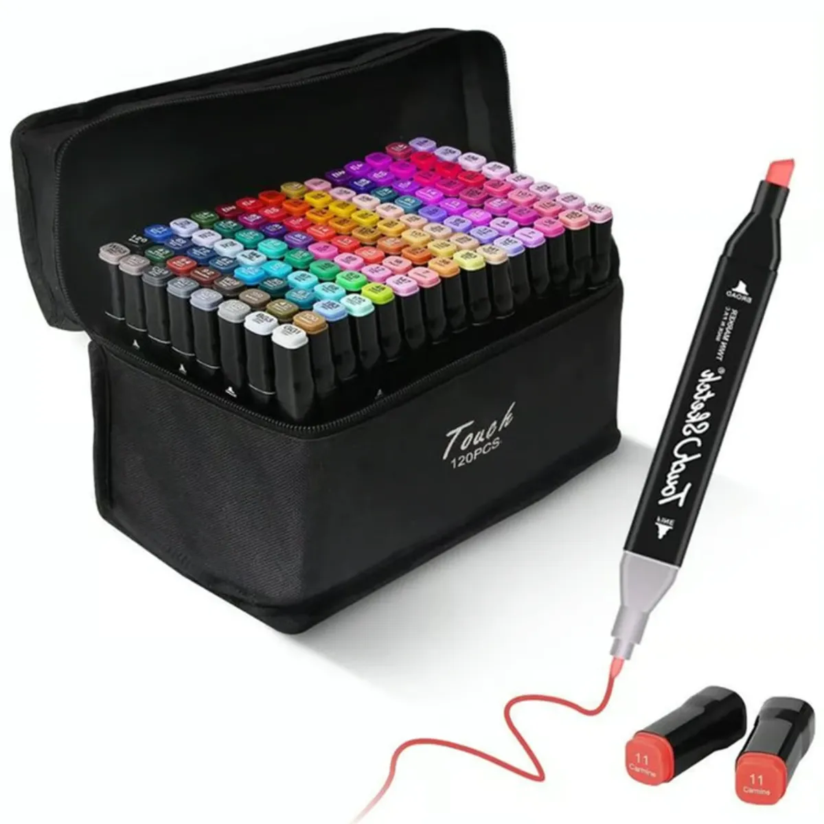 GENERICO - PLUMONES TOUCH 120 PIEZAS