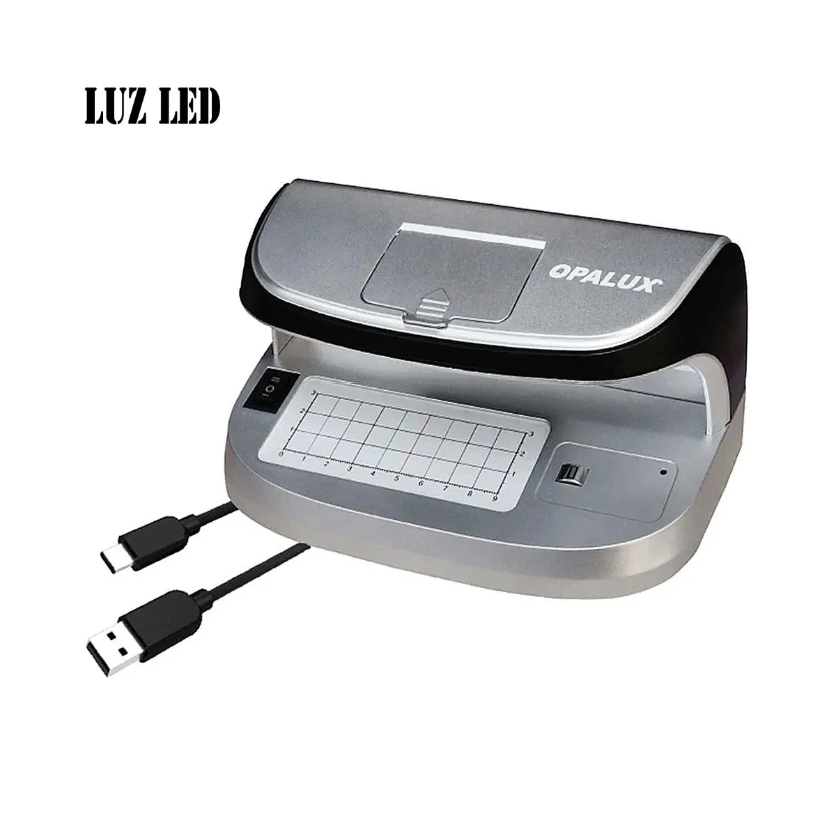 OPALUX - Detector de Billetes Falsos Recargable OP-2111 OPALUX