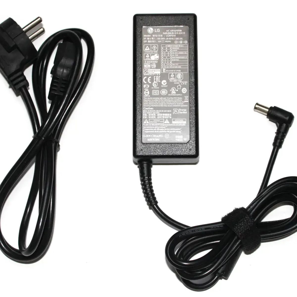 LG - ADATADOR COMPATIBLE DE MONITOR LG 12V 2A 6544 mm