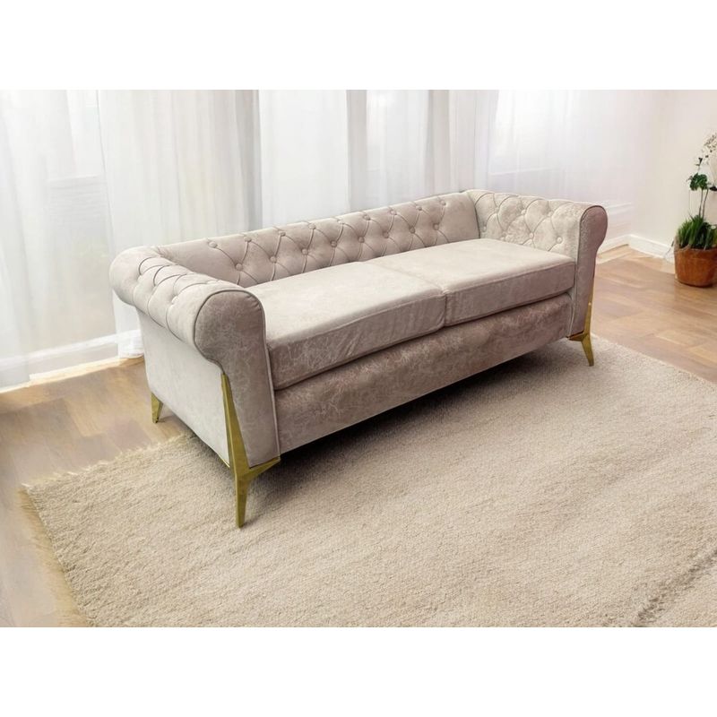 AMOBLART - Sillon PRINCES 1 pieza grande + 2 COJINES