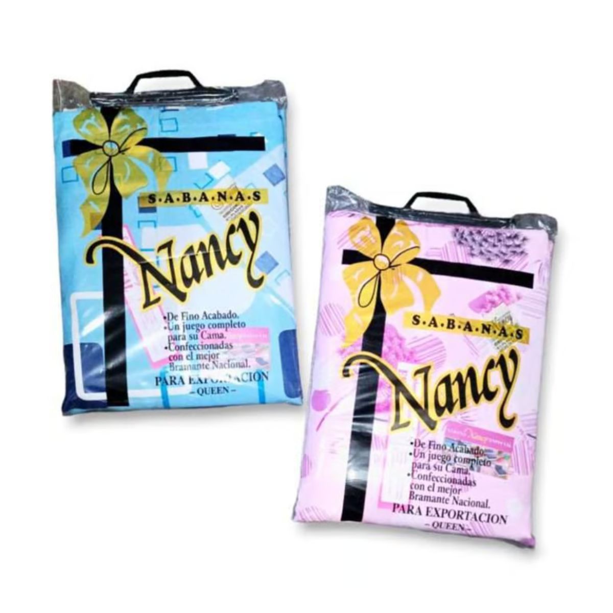 GENERICO - SÁBANAS NANCY DE 2 1/2 PLAZAS MUJER