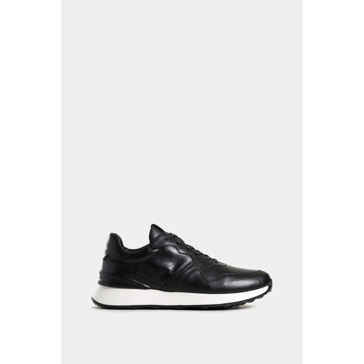 VELEZ - Vélez Tenis Cooper 3 De Cuero Para Hombre Spoiler Negro