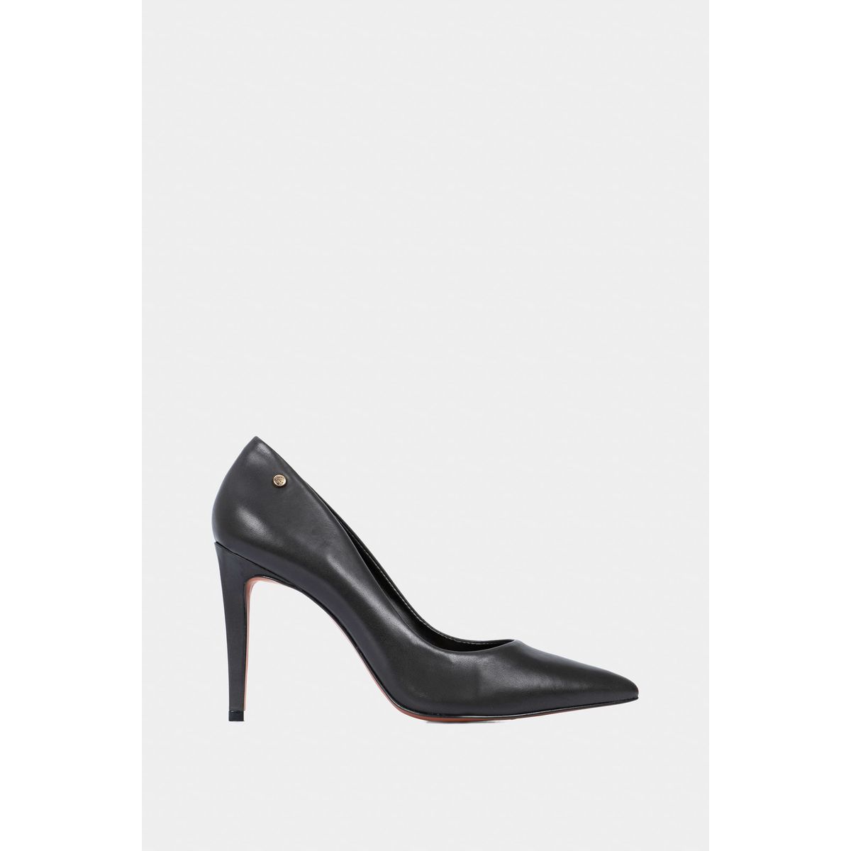 Velez - Vélez Tacones Cerrados Cuero Negro
