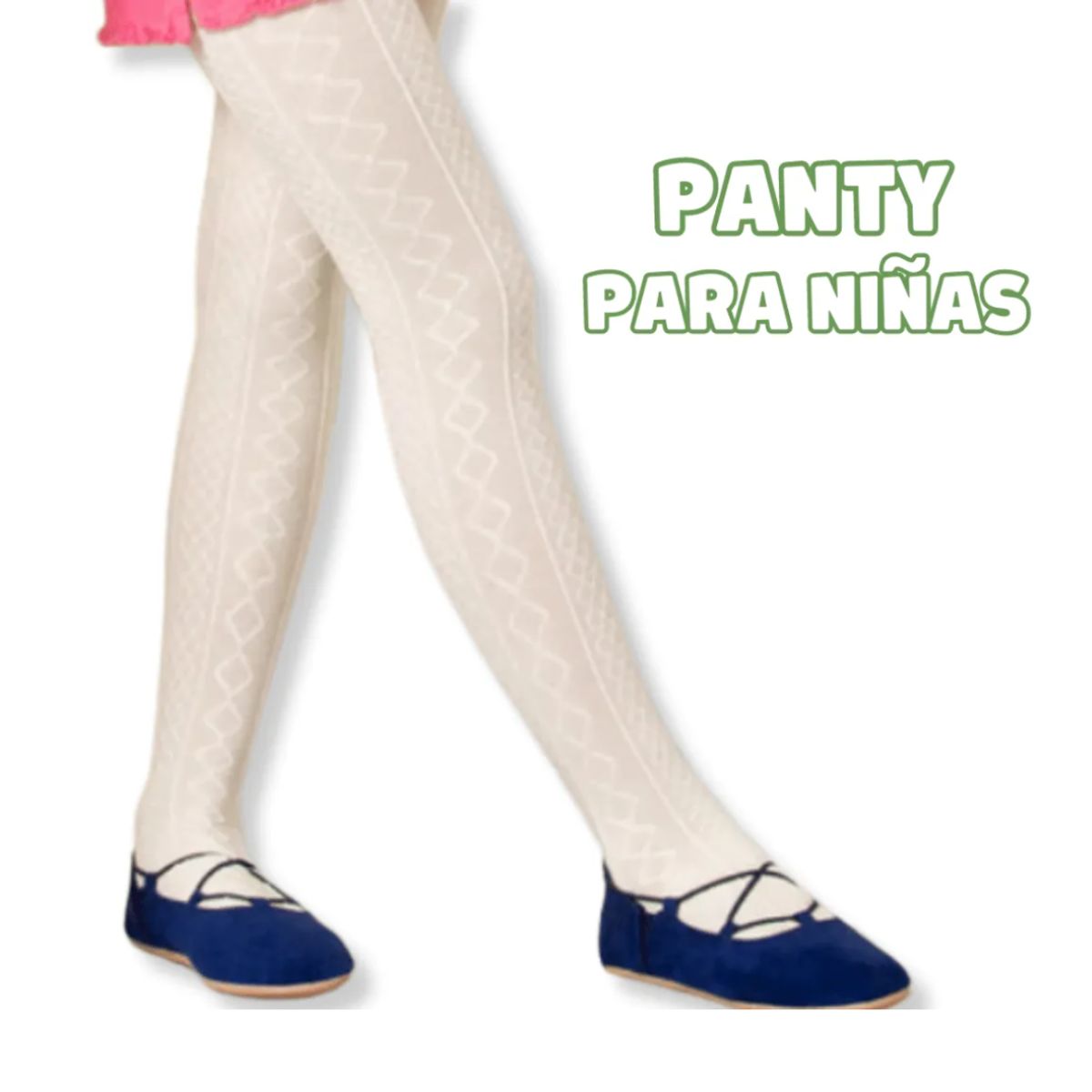 GENERICO - Medias Panti Panty Dixy Encaje Para Niñas