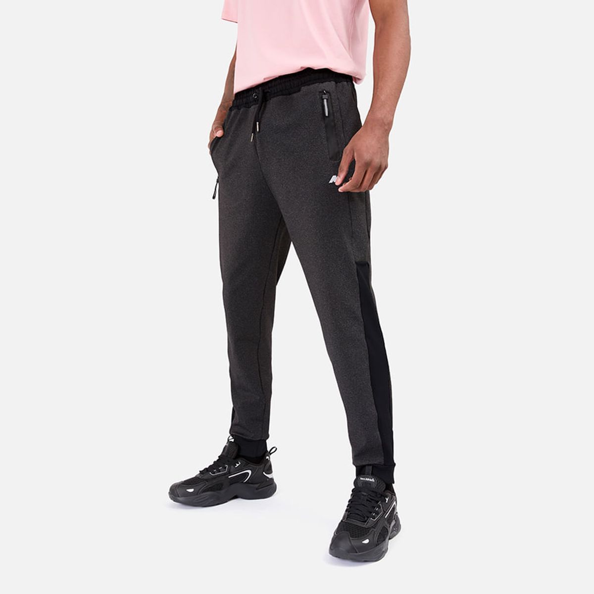 NEW ATHLETIC - Pantalón New Athletic Dario Negro Hombre