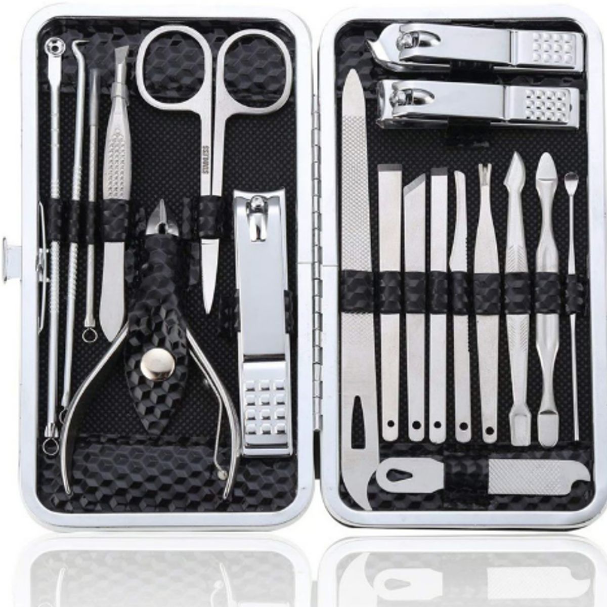GENERICO - Manicure Pedicure Nail Care Set 19 Piezas Cutter Cuticle