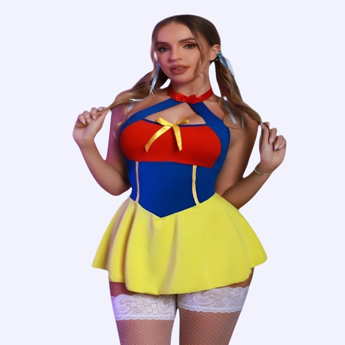 GENERICO - DISFRAZ VESTIDO PRINCESA  MUJER FANTASIA