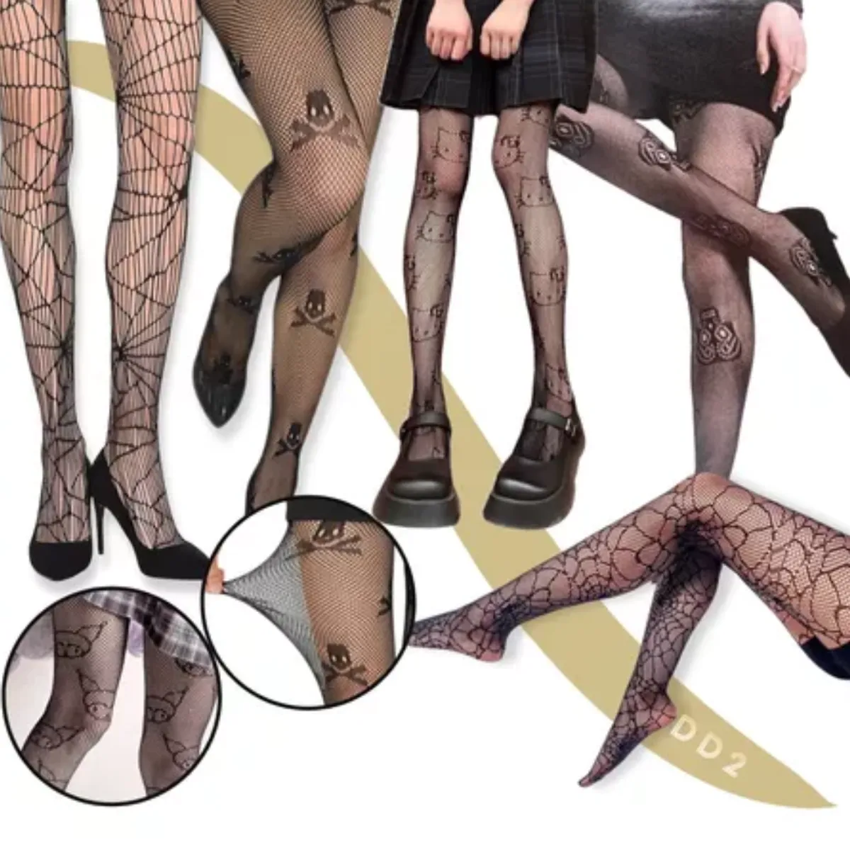 GENERICO - Medias Panti Panty Dixy Encaje Para Niñas