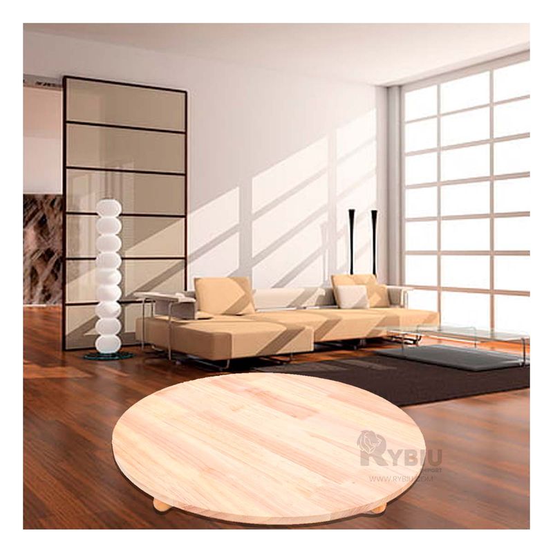 RYBIU IMPORT - Base en Forma Circular con Patitas de 39cm Y+Papel de Regalo