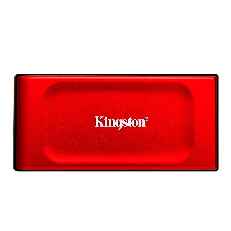 KINGSTON - Disco Sólido Externo SSD 1 TB Kingston XS1000 Rojo USB
