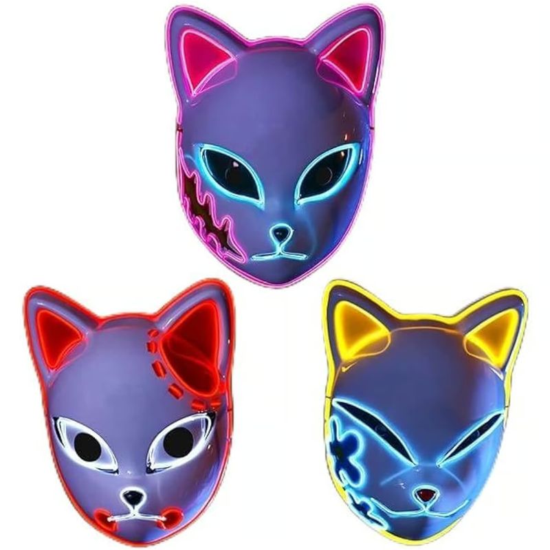 GENERICO - Máscara para Halloween Máscara de Gato