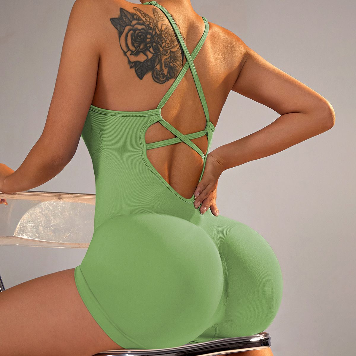 GENERICO - ENTERIZO DEPORTIVO GYM VERDE