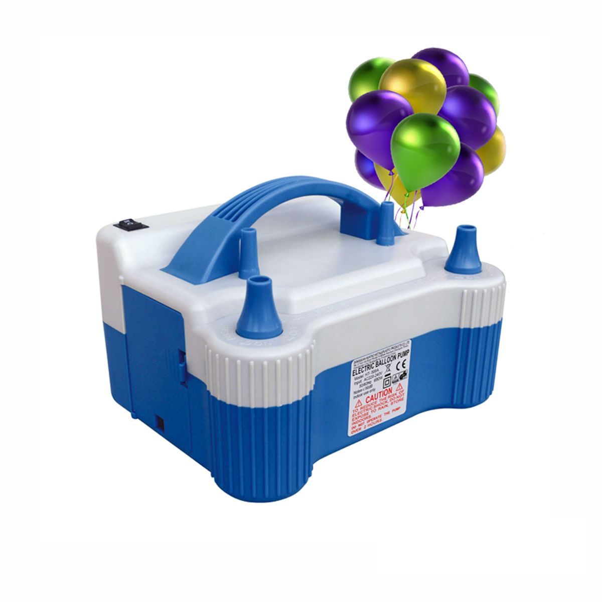 GENERICO - Inflador de globos semi profesional de 680 w