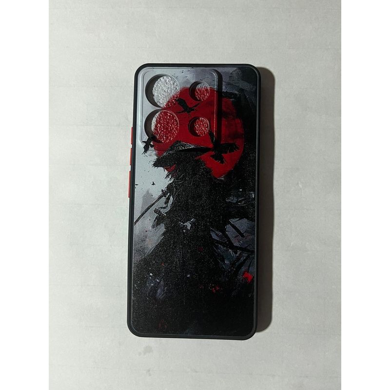 GENERICO - Case Redmi Note 13 Pro - Samurai (Fondo blanco)