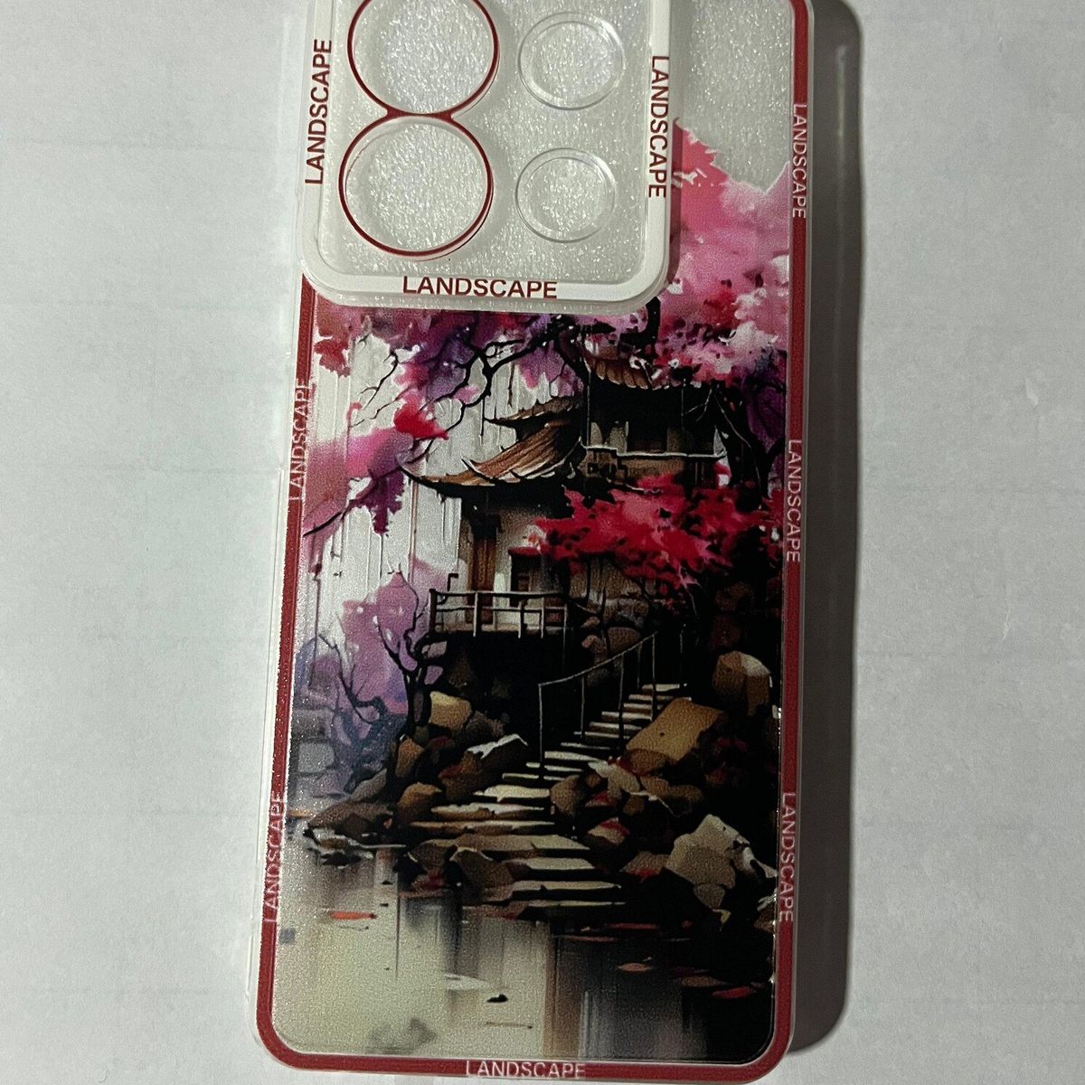GENERICO - Case Redmi Note 13 Pro - Casa Japonesa (Arboles de cereza)