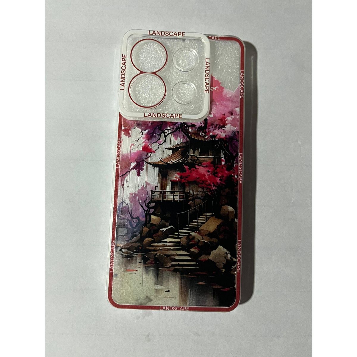 GENERICO - Case Redmi Note 13 Pro - Casa Japonesa (Arboles de cereza)