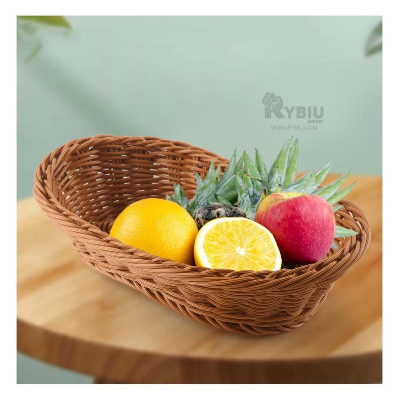 GENERICO - Cesta para Frutas de 35x25x7 Y+Papel de Regalo
