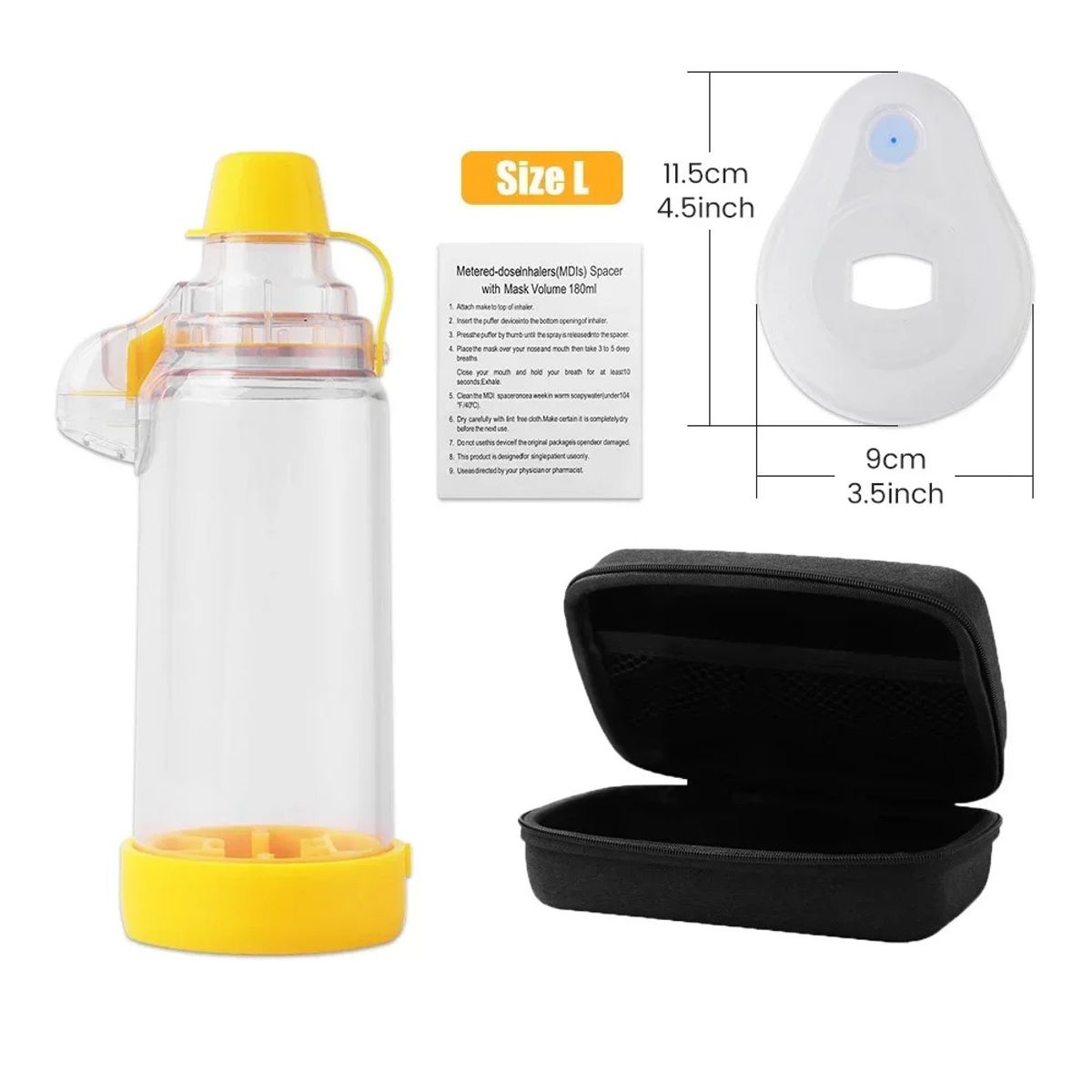 GENERICO - Nebulizador Pediatrico Aerochamber talla L