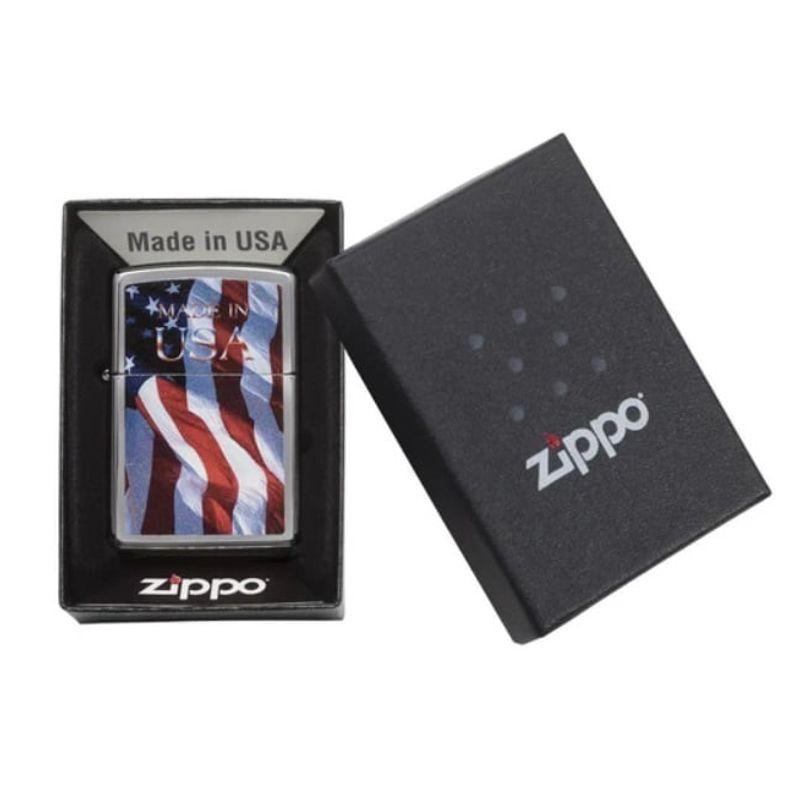ZIPPO - Encendedor ZIPPO Made In Usa Flag 24797