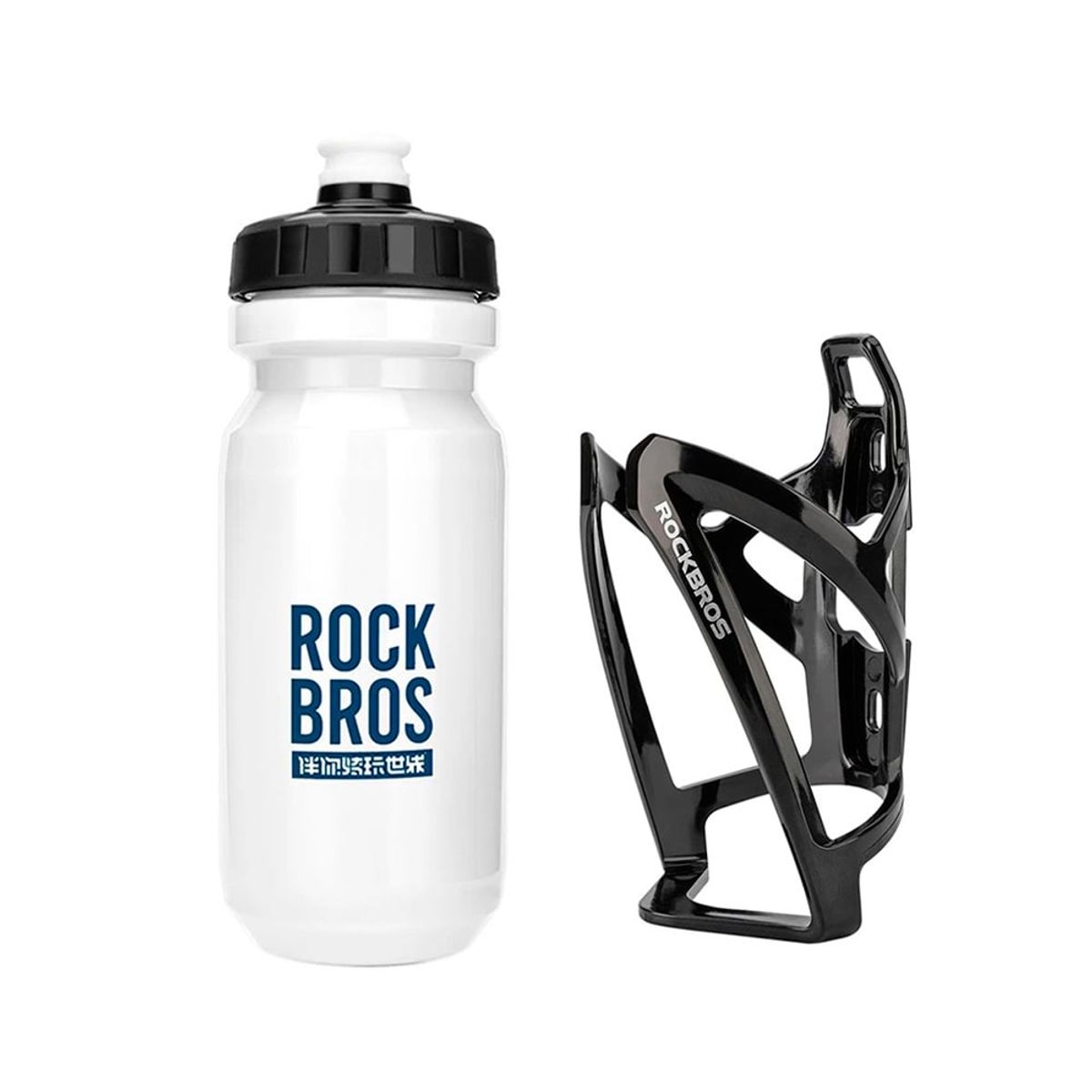 ROCKBROS - Pack Portabotella y Tomatodo Rockbros