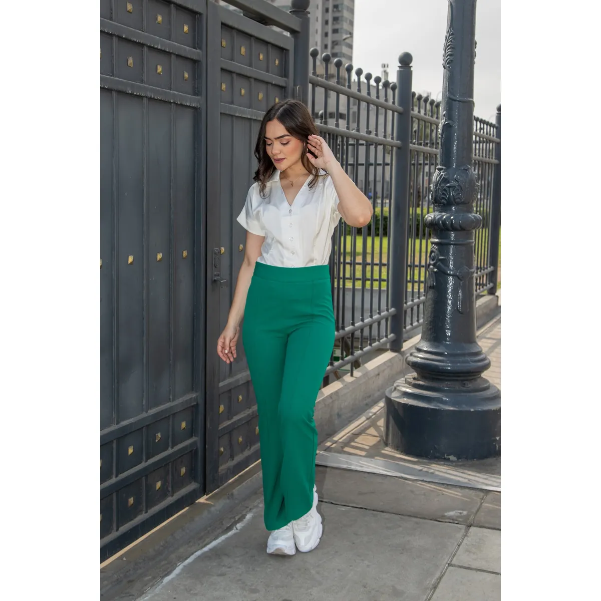 NANCY'S COLLECTION - Pantalon Largo de Mujer Nancys Collection