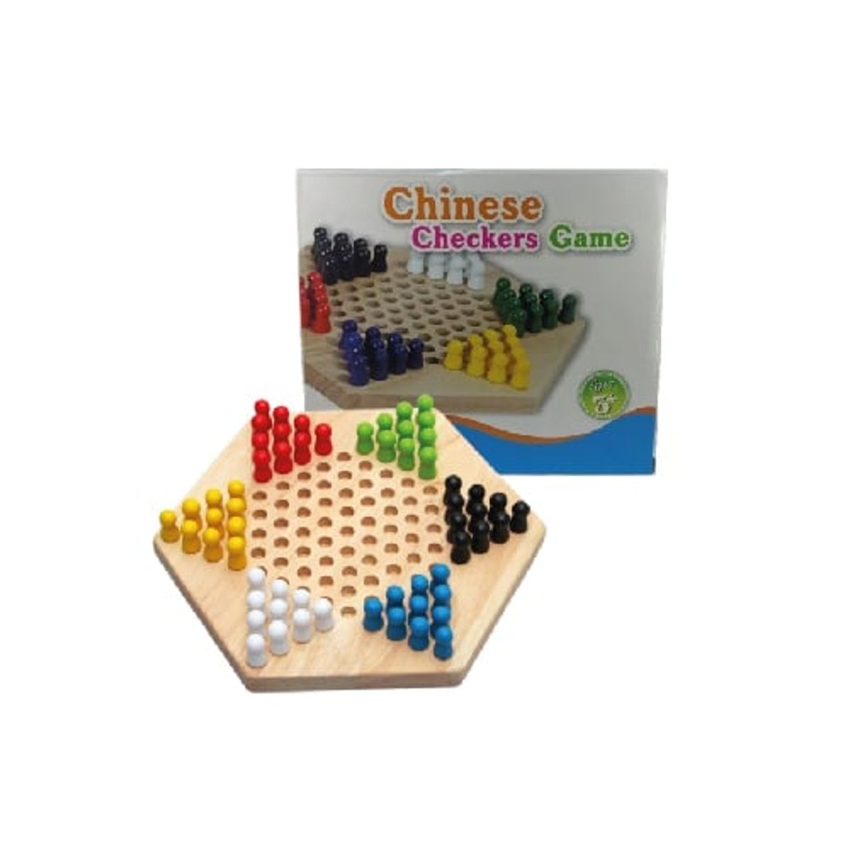 GENERICO - JUEGO DE MESA DE DAMAS CHINAS