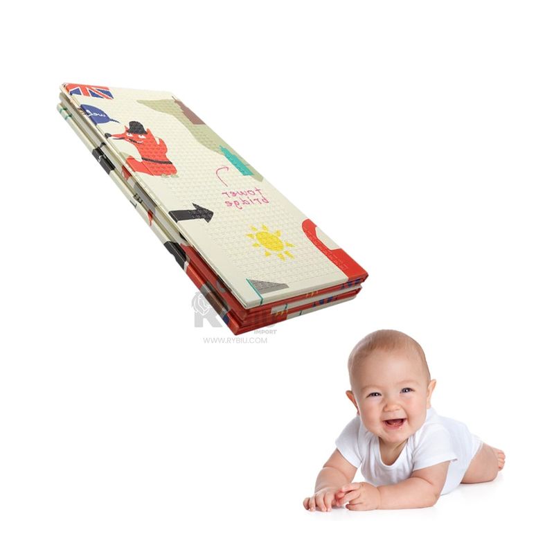 RYBIU IMPORT - Piso Adecuado para Bebes Multicolor Y+Envoltorio de Regalo