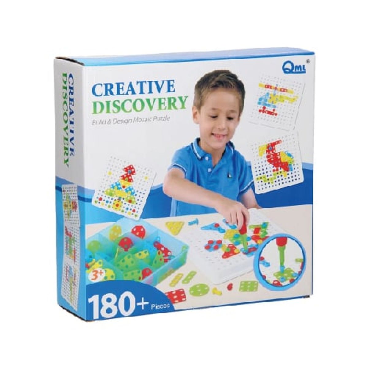 GENERICO - Juguete Didácticos Mosaico Tuercas